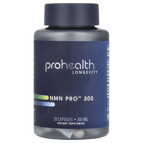 Prohealth Longevity Nmn Pro™ 300，300 毫克，30 粒膠囊