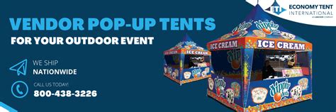 Is Getting Vendor Pop Up Tents For Your Outdoor Event Worth It? - Economy Tent International (ETI)