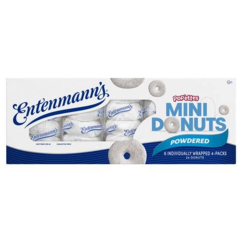 Entenmann S Pop Ettes Powdered Mini Donuts Count Oz Shoprite