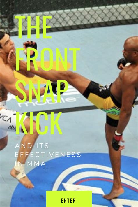 Mmathe Front Snap Kick Understanding Its