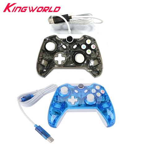 High quality USB Wired Controller with lED lights For Microsoft Xbox ...