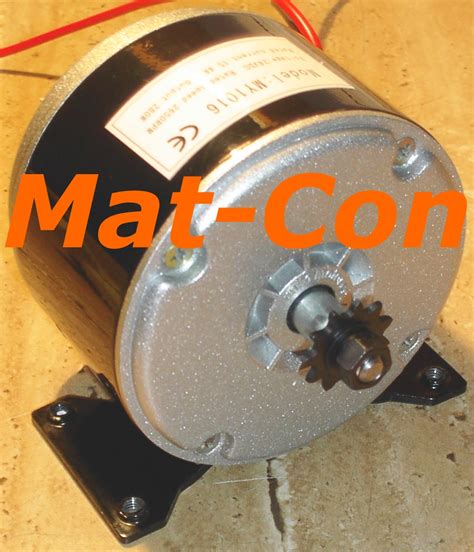 E Motor ZY1016B2M1 MY1016B2M1 280W 24V DC Ritzel