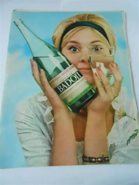 PUBLICITÉ ADVERTISING 1962 Badoit eau minérale gazeuse EUR 3 00