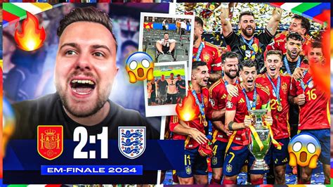 DRAMA Im FINALE Spanien Vs England EM Finale STADION VLOG