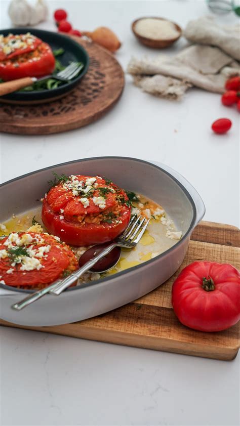 Tomates Farcies La Grecque Les P Pites De Noisette