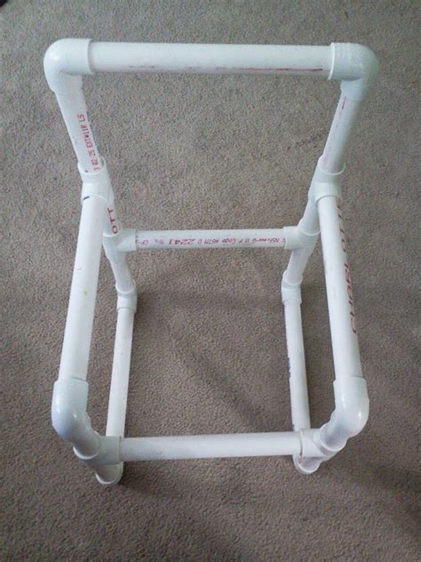 Furniture Simple Diy Pvc Pipe Chairs With White Pipe Frame Ideas Pvc