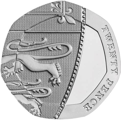 Twenty Pence 2015 (Fifth Portrait), Coin from United Kingdom - Online ...