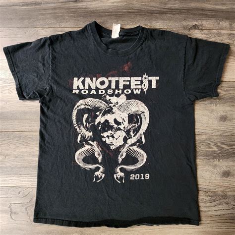 Knotfest 2019 Tour T Shirt Slipknot Men S Size L Rock Gem