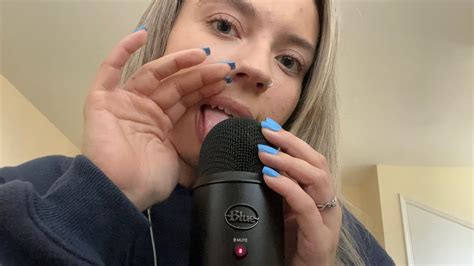 ASMR Eating My Blue Yeti No Talking Close Up Mic Llcklng YouTube