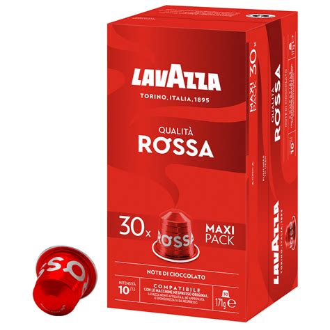 Lavazza Qualit Rossa Embalagem Grande C Psulas Para Nespresso