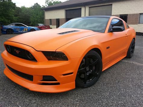 Burnt Orange Matte Car