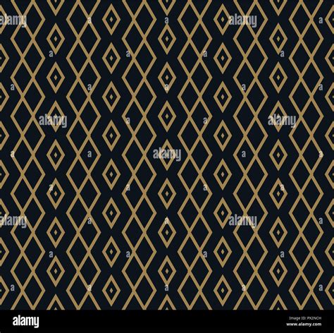 Vector Seamless Pattern Modern Stylish Texture Repeating Geometric Tiles From Striped Elements