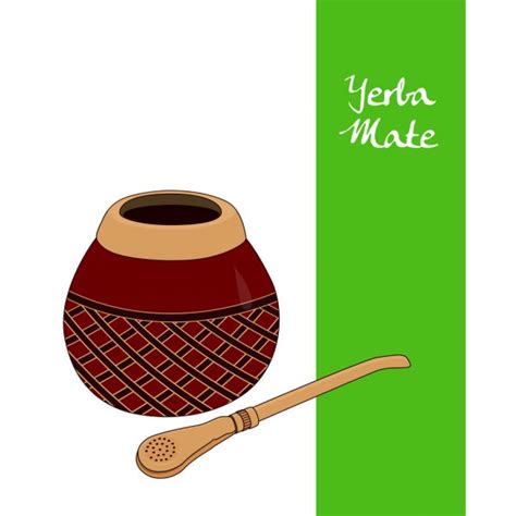 Yerba Mate Vector Art Stock Images Depositphotos