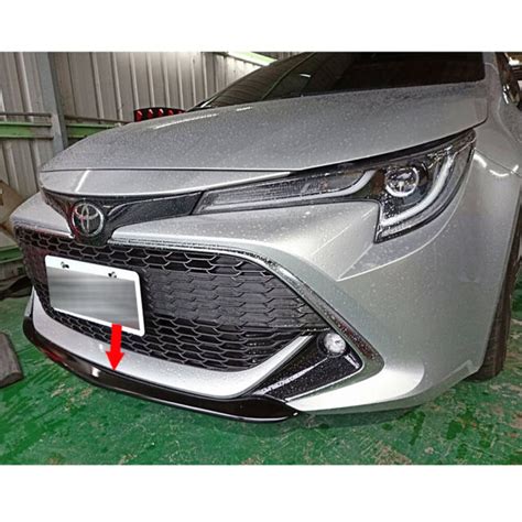 Painted Color For Toyota Auris Corolla Dr Front Middle Bumper Lip