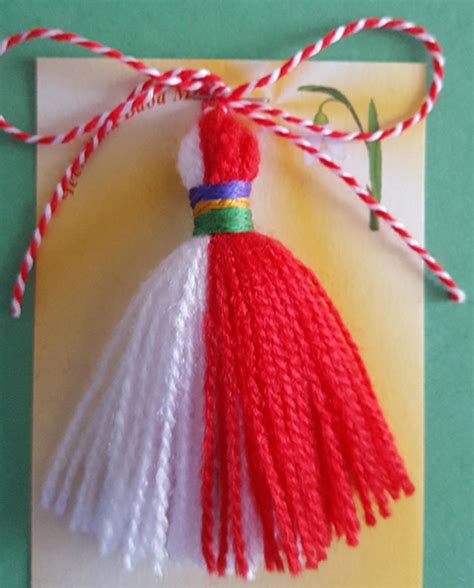 Traditional Martenitsa Half and Half - Bulgarian Martenitsi, Rose Oil ...