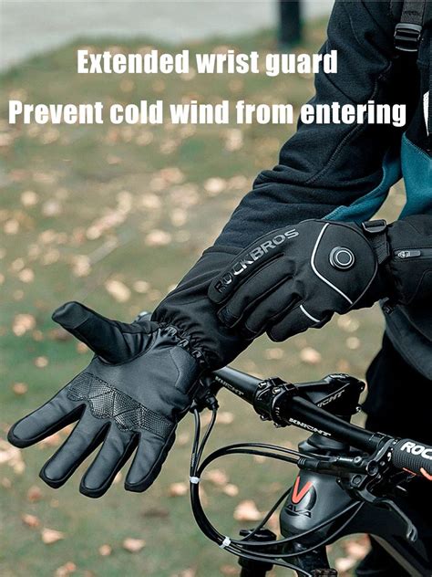 Rockbros S278 Heating Gloves For Cycling Xl