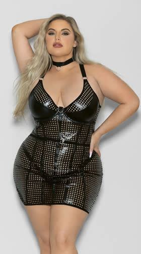 Plus Size Vinyl Lingerie Plus Size Latex Lingerie X X X And X
