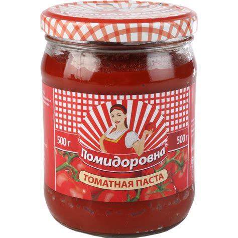 Паста томатная «Помидоровна» несоленая 25%, 500 г купить в Минске ...
