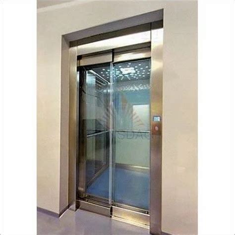 Own Lift Glass Elevators Max Persons 6 Persons With Machine Room At