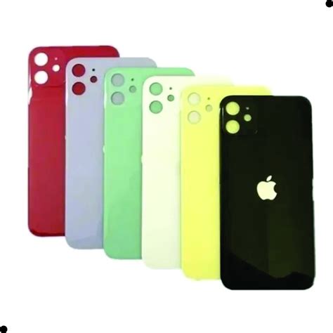 Tampa Traseira Iphone Furo Buraco Maior Todas As Cores Vidro