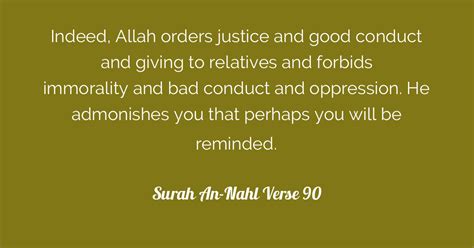 Surah An Nahl Verse 90