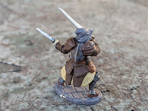 Dual Wielding Rogue Assassin Dnd or Pathfinder Mini - Etsy