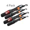 TORK STRAP .COM HD750 14 ft. x 1.5 in. Spring-Loaded Heavy-Duty Tie Down Straps (4-Pack) TSHD750 ...