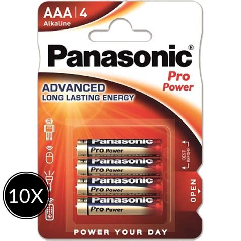 Panasonic AAA Micro Pro Power LR6 Batterien 40er Packung Ttt48 De