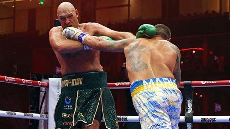 Tyson Fury Oleksandr Usyk ağır sıklet boks maçı tarihe geçti Sonuca