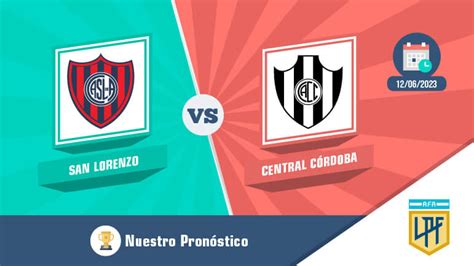 Pronóstico San Lorenzo vs Central Córdova Apuestas Argentina