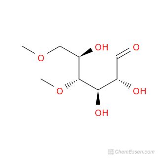 4 O 6 O Dimethyl D Glucose Structure C8H16O6 Over 100 Million