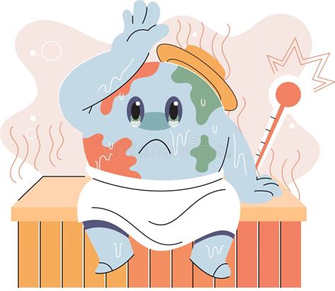 Global Warming Climate Changes Concept Environmental Disaster Threat