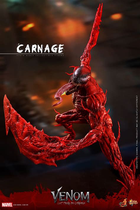 Hot Toys Reveals Its Carnage Deluxe Action Figure From VENOM LET THERE BE CARNAGE GeekTyrant