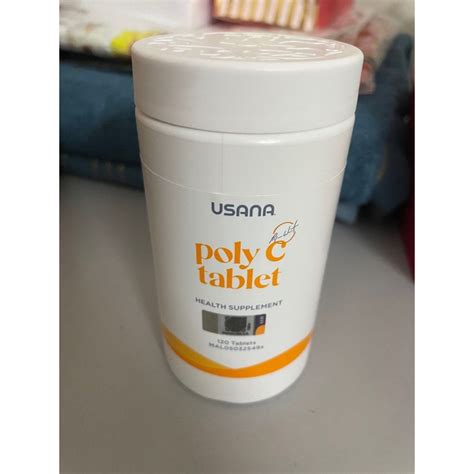 Usana Poly C New Exp 2026 100 Original 120 Tablets 矿物维生素c Shopee
