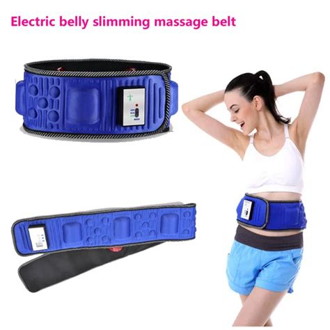 Belly Vibrator Slimming Massage Beltelectric Slimming Massager Belt Tool For Waist Custom Back