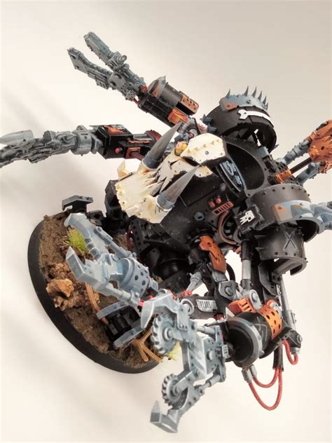 Warhammer 40k Deff Dread With Weapons Etsy