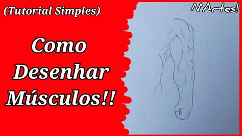 Como Desenhar MÚsculos Aula 01 Tutorial Simples Youtube