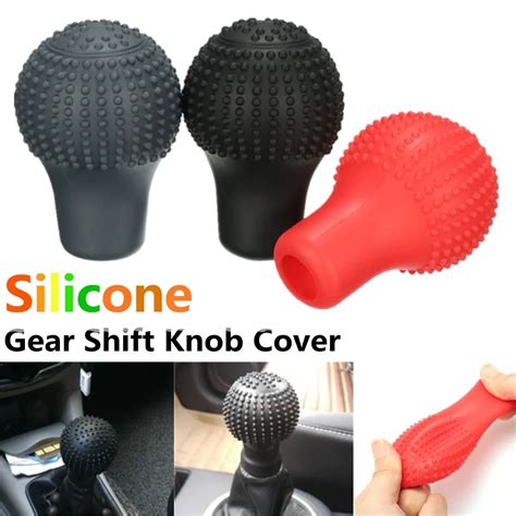 Universal Soft Bump Silicone Nonslip Car Gear Shift Knob Stick Cover Protector Gear Head Shift