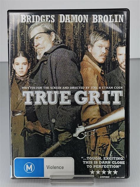 True Grit Dvd Jeff Bridges Hailee Steinfeld Matt Damon Josh Brolin