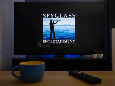 UK, March 2020: TV Television Spyglass Entertainment Film Editorial Photo - Image of room, home ...