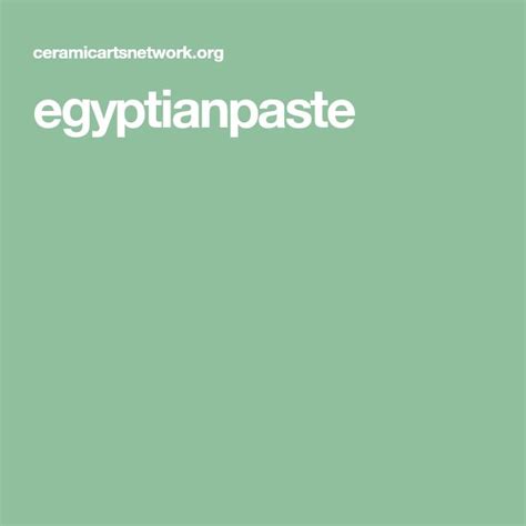 egyptianpaste