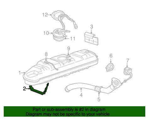 1992 2010 Ford Oem New Ford 1997 2010 E150 E250 E350 Super Duty Fuel Tank Strap 4c2z 9054 Aa