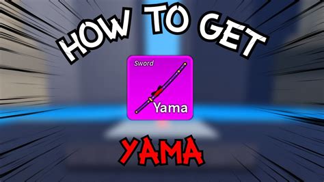 How To Get Yama Enma In Blox Fruits YouTube