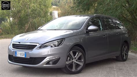 Peugeot 308 Sw 1 6 E Hdi Eat6 Allure Prova Su Strada Youtube