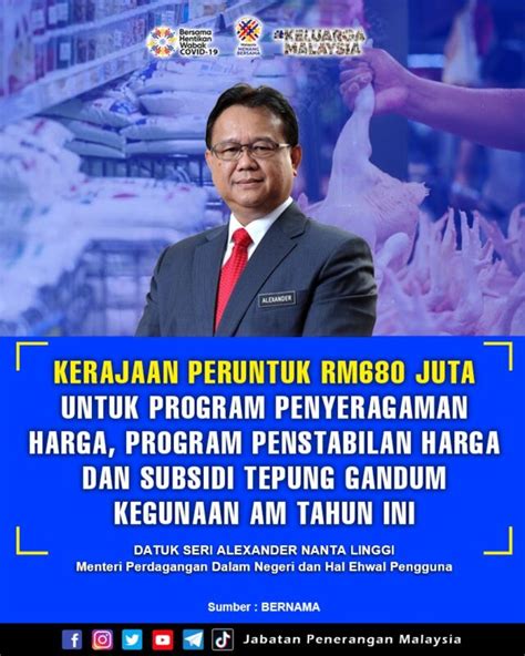 Kerajaan Peruntuk Rm Juta Untuk Program Penyeragaman Harga Program