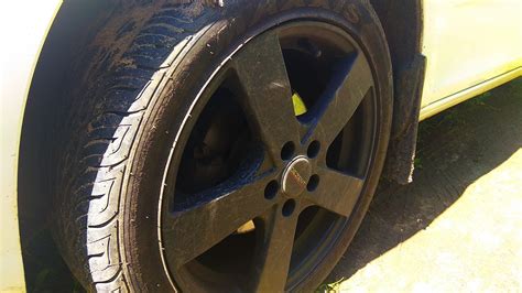 Диски Dezent td dark R16 — Skoda Fabia Combi Mk2, 1,4 л, 2013 года ...