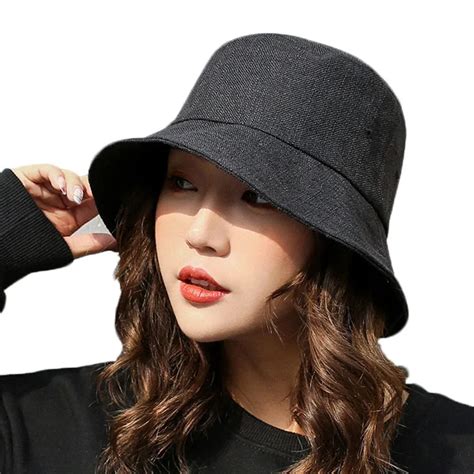 Summer Sun Hats for Women Fashion Design Foldable Brimmed Fisherman Hat ...