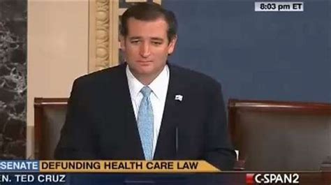 Ted Cruzs Extended Speech Against Obamacare Still Going Joined By