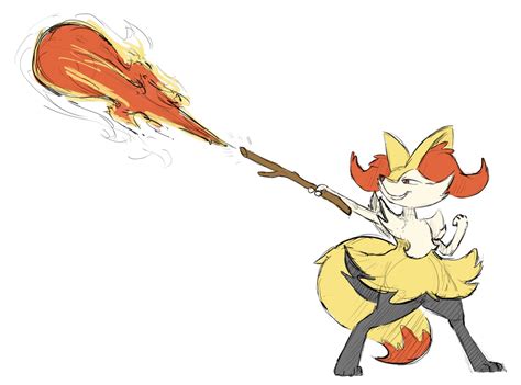 Braixen Goes Pewpewpew Pokémon Know Your Meme