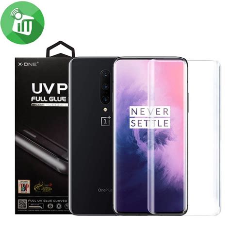 X One Uv Pro Full Glue Curved Glass Screen Protector For Oneplus Pro